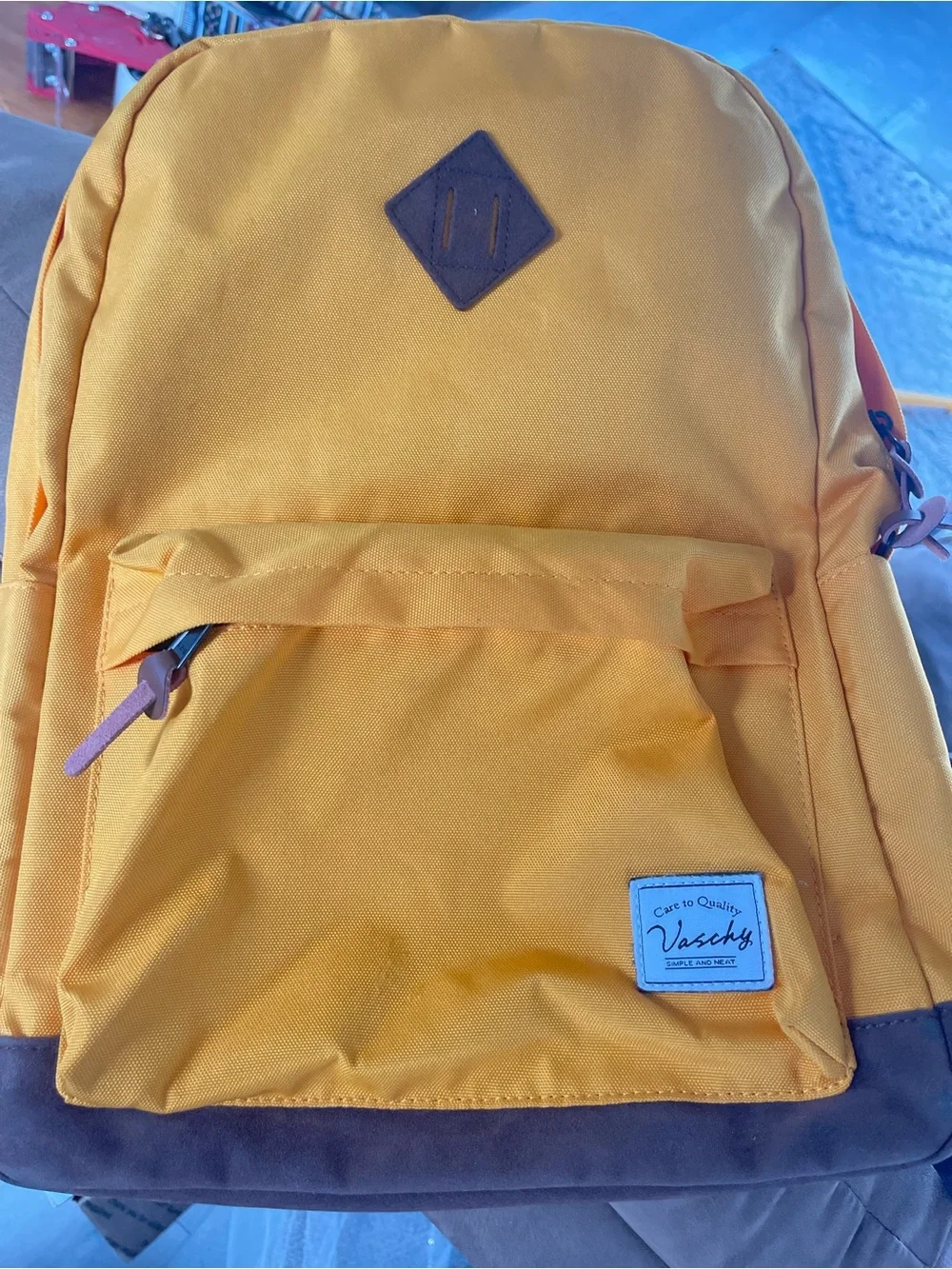 Classic Men's Yellow Everyday Backpack